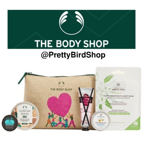 THE BODY SHOP 5 pc Bundle NEW best sellers - Picture 1 of 15